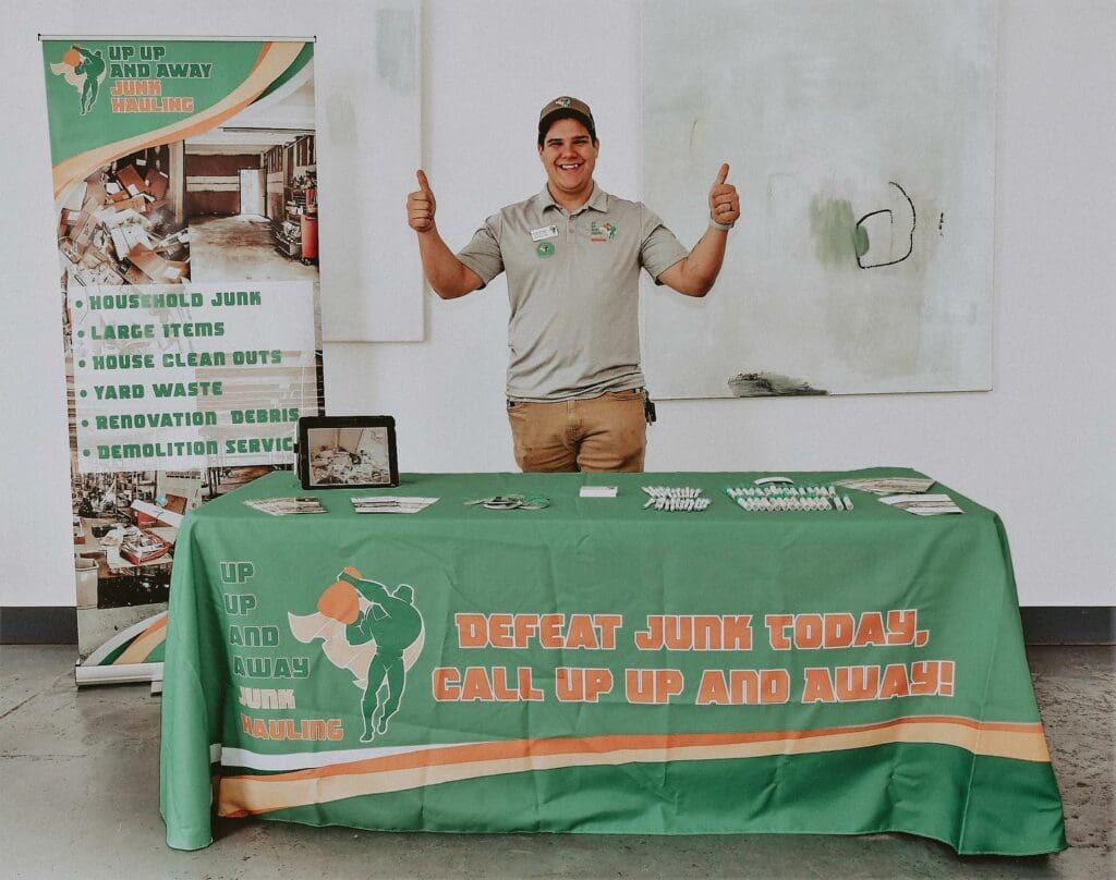 up up and away junk hauling