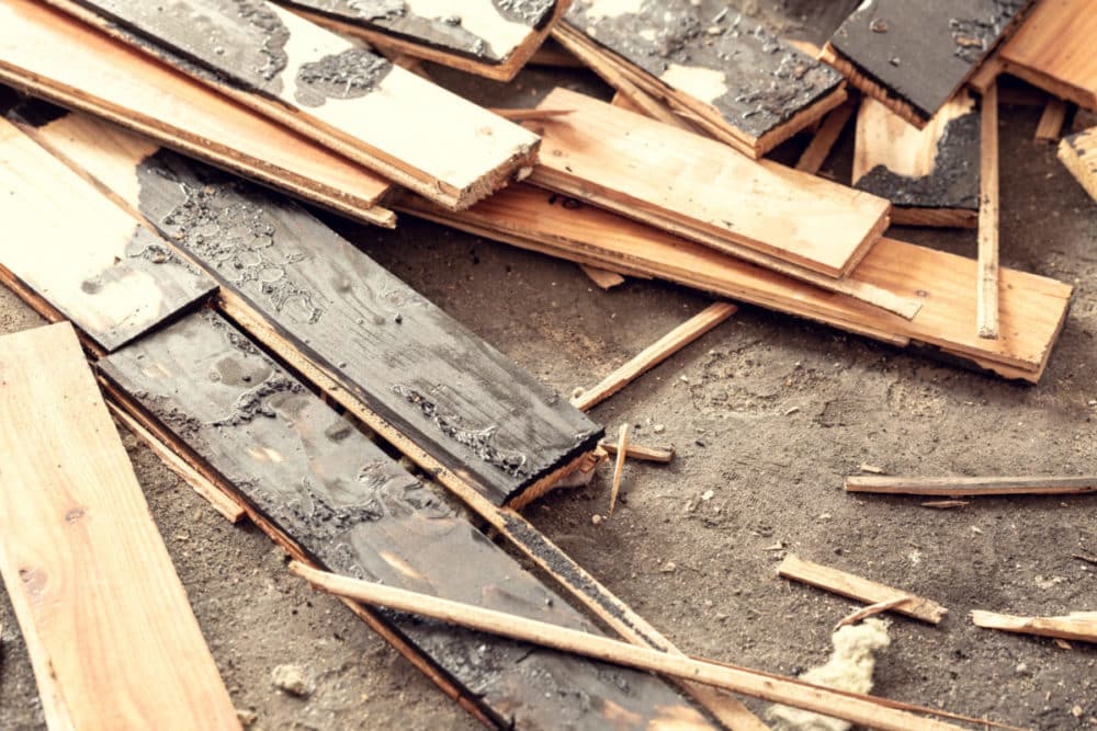 Broken,Old,Parquet