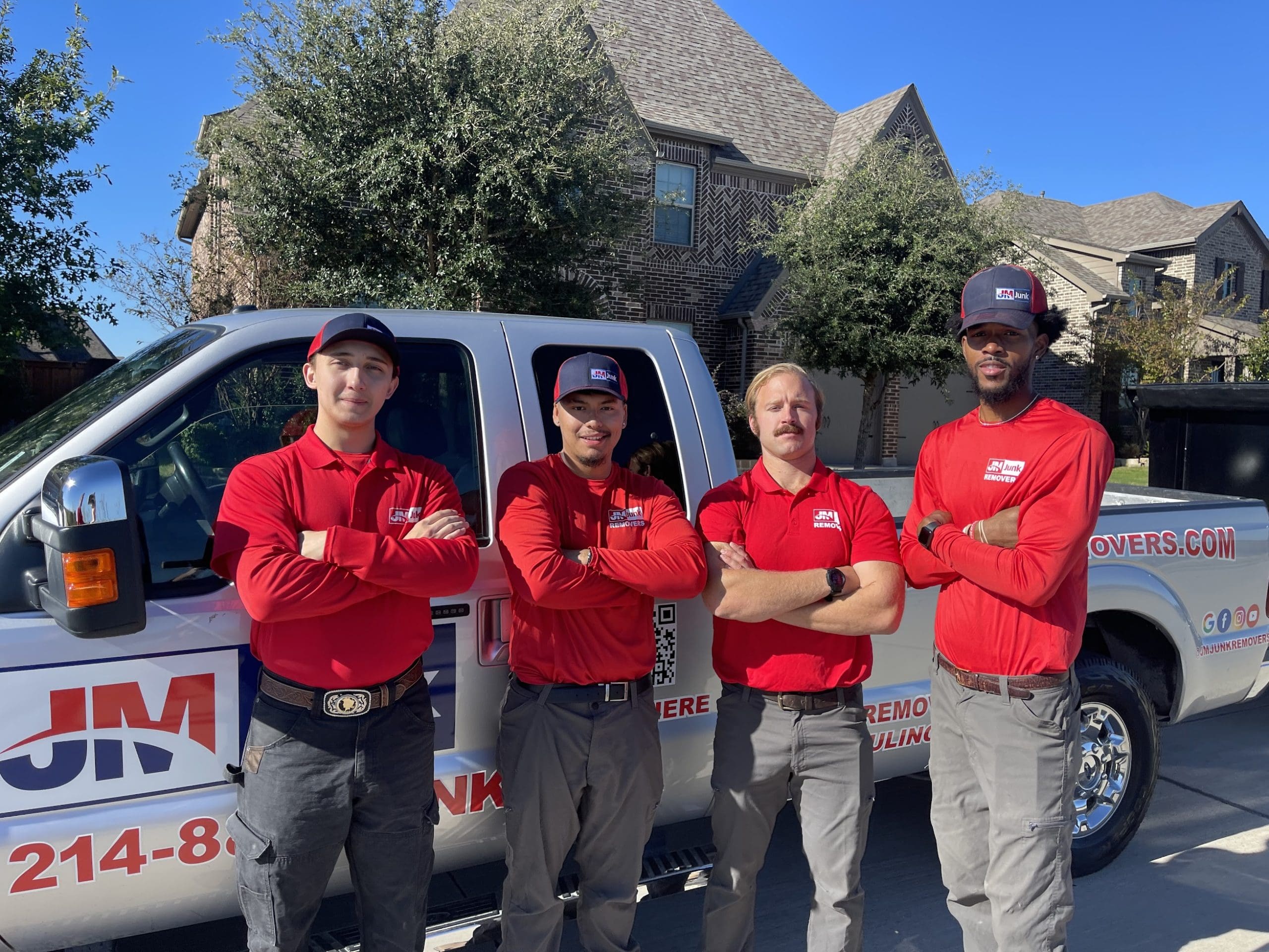 Need junk removal in Texas? We’ve got friends in high places—JM Junk Removers!