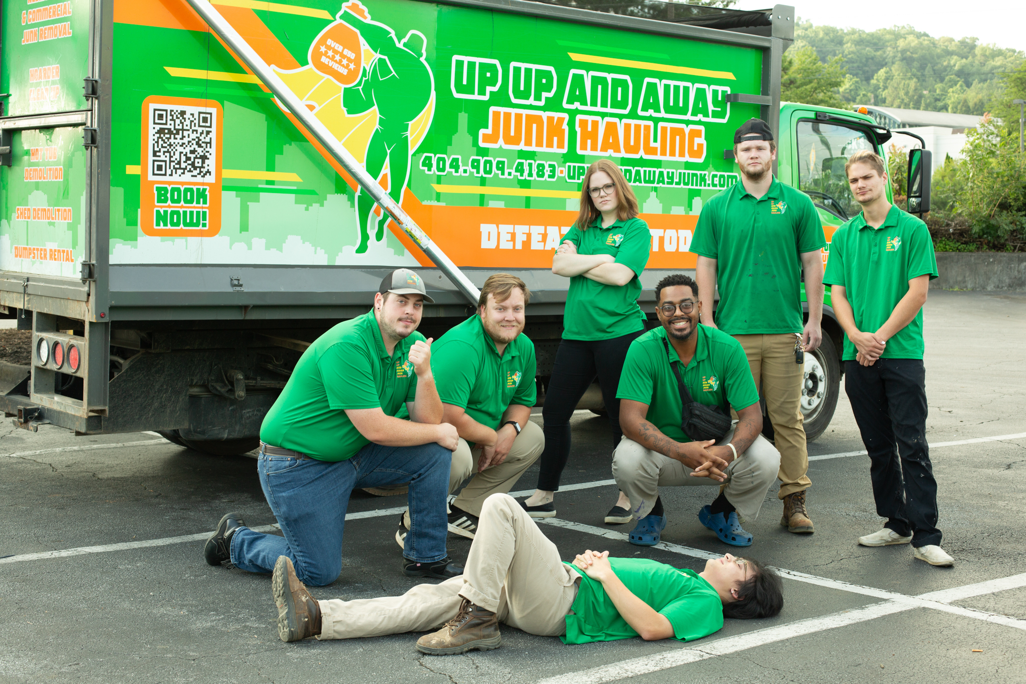 The Up Up and Away team